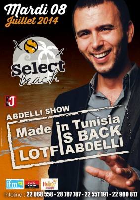 "Made in Tunisia is Back" de Lotfi Abdelli Ã  Gammarth