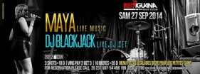 Live Music With Maya/ Dj Black Jack