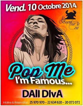 Le boeuf sur le toit - POP ME I'M FAMOUS by DALY DIVA 10 Octobre 2014