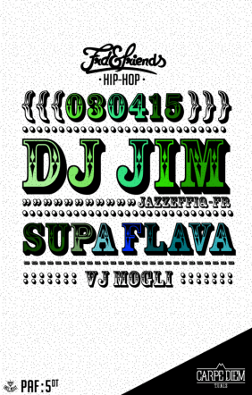 Frd & Friends invitent DJ JIM (Jazzeffiq / Fr)