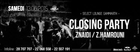 Select Gammarth: Closing party avec Znaidi & Zied HMR