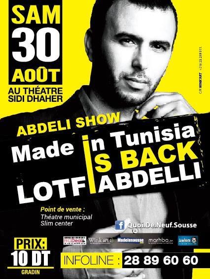 "Made in Tunisia is Back" de Lotfi Abdelli