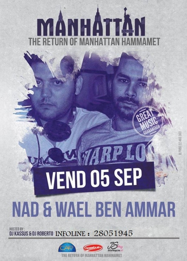 Soirée Avec Dj Nad/ Wael Ben Ammar Soirée Avec Dj Nad/ Wael Ben Ammar