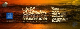 HELLO SEPTEMBER (Closing Beach Party)