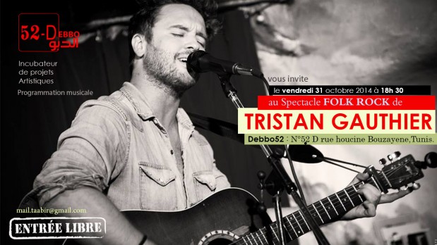 Concert Folk-Rock de Tristan Gauthier Concert Folk-Rock de Tristan Gauthier