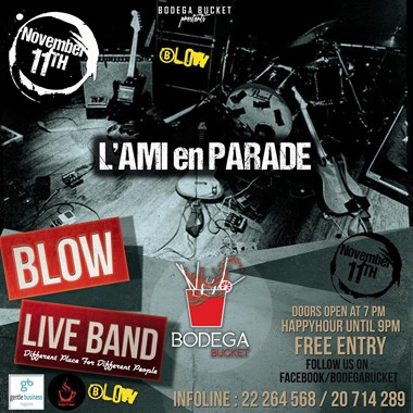 Soirée avec Blow Soirée avec Blow