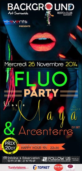 100+ FLUO PARTY by INSAT EVENTS