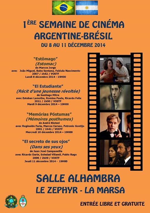 SEMAINE DU CINÃ‰MA BRÃ‰SIL-ARGENTINE