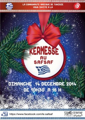 Expo-Vente â€¢  Kermesse au Saf Saf pour les fÃªtes de fin d'annÃ©e, 14 dÃ©cembre 2014