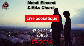 Concert Acoustique de Mehdi Elhamdi & Kiko Cherni