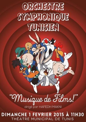 Concert de l'Orchestre Symphonique Tunisien: Musique de Films