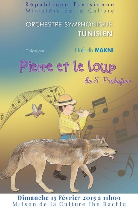 Concert de l'Orchestre Symphonique Tunisien: Pierre et le loup de S. Prokofiev