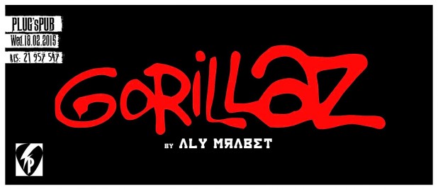 Aly M'rabet en mode Gorillaz