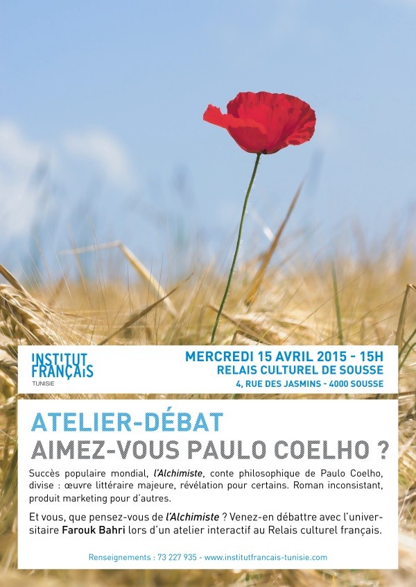 Atelier: "Aimez-vous Paulo Coelho ?" Atelier: "Aimez-vous Paulo Coelho ?"