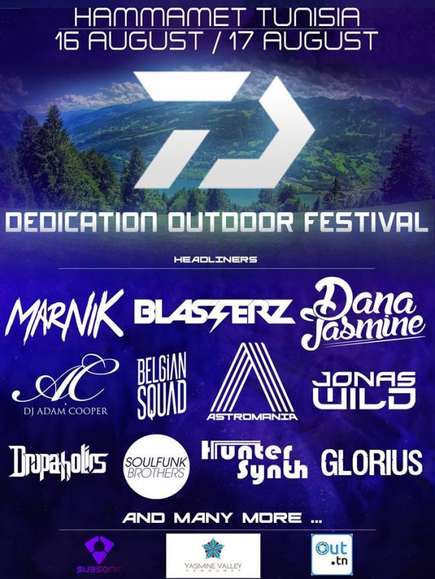 Dedication Outdoor Festival Tunisia 2015