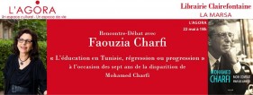 Rencontre-DÃ©bat avec Faouzia Charfi "L'Ã©ducation en Tunisie, rÃ©gression ou progression"