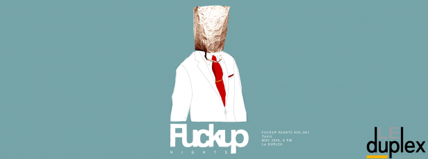 FuckUp Nights Vol.001 Tunis FuckUp Nights Vol.001 Tunis