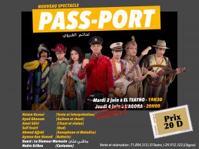 Spectacle "Pass-Port" de Hatem Karoui