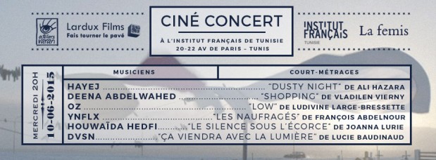CinÃ©-concert Ã  l'Institut franÃ§ais de Tunisie