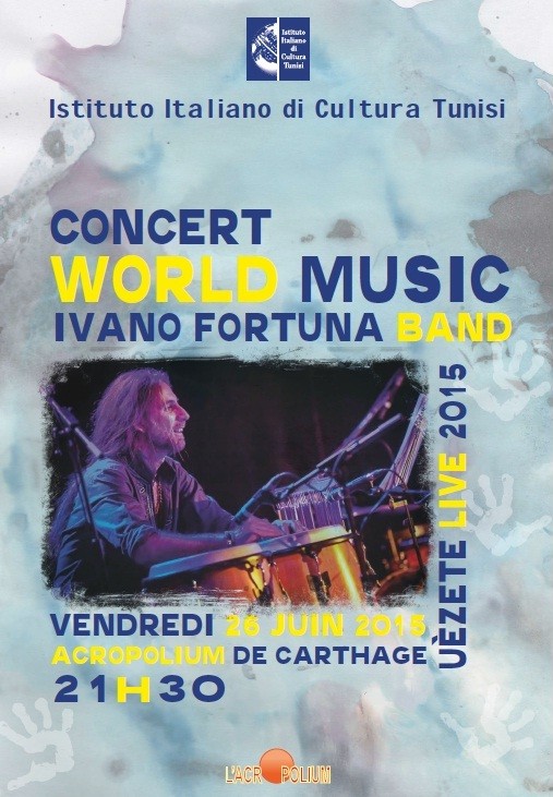 Concert World Music avec Ivano Fortuna Band Concert World Music avec Ivano Fortuna Band