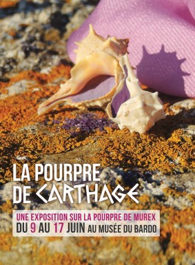 Exposition "Ã€ la redÃ©couverte de la pourpre de Carthage"